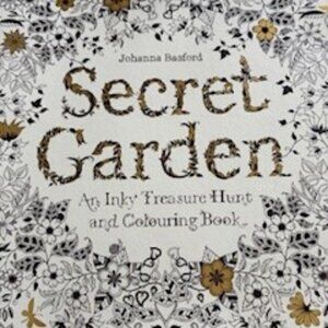 Secret Garden Treasure Hunt and Coloring Book